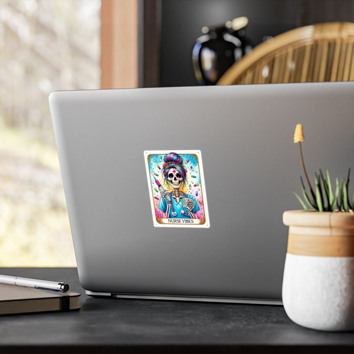 Kiss-Cut Vinyl Decals 'Nurse'