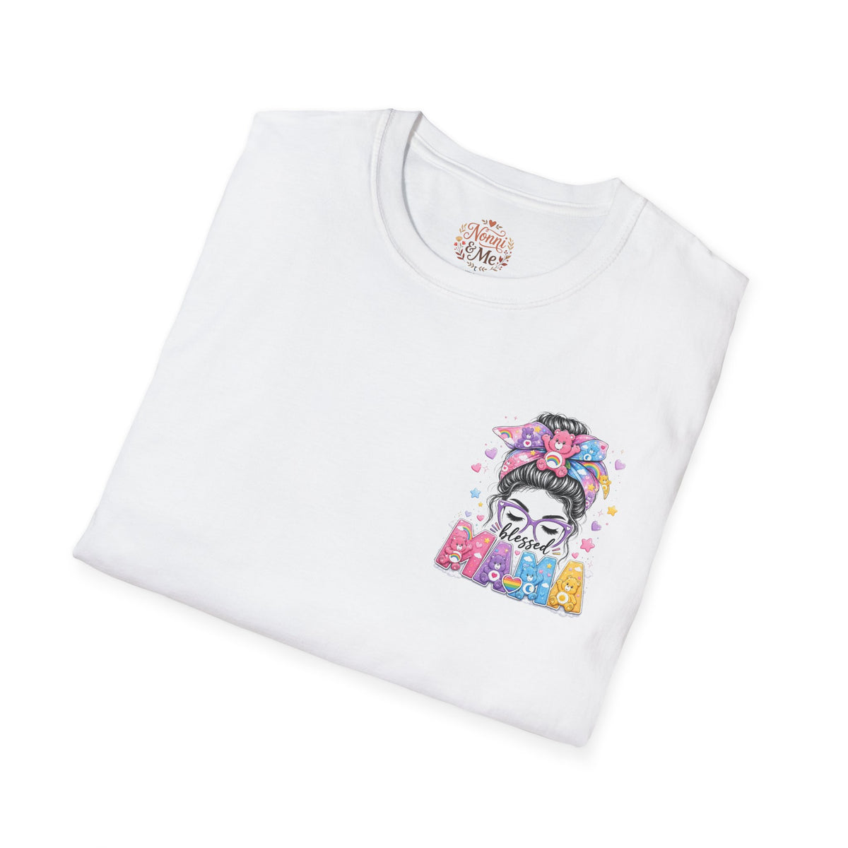 “Care Bears” Blessed Mama Softstyle T-Shirt