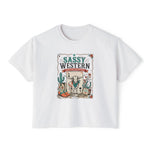 Sassy Western Boxy Tee