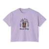 'Keep Your Soul Clean' Cotton Boxy Tee