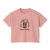 'Keep Your Soul Clean' Cotton Boxy Tee
