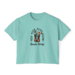 'Keep Your Soul Clean' Cotton Boxy Tee