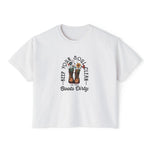 'Keep Your Soul Clean' Cotton Boxy Tee