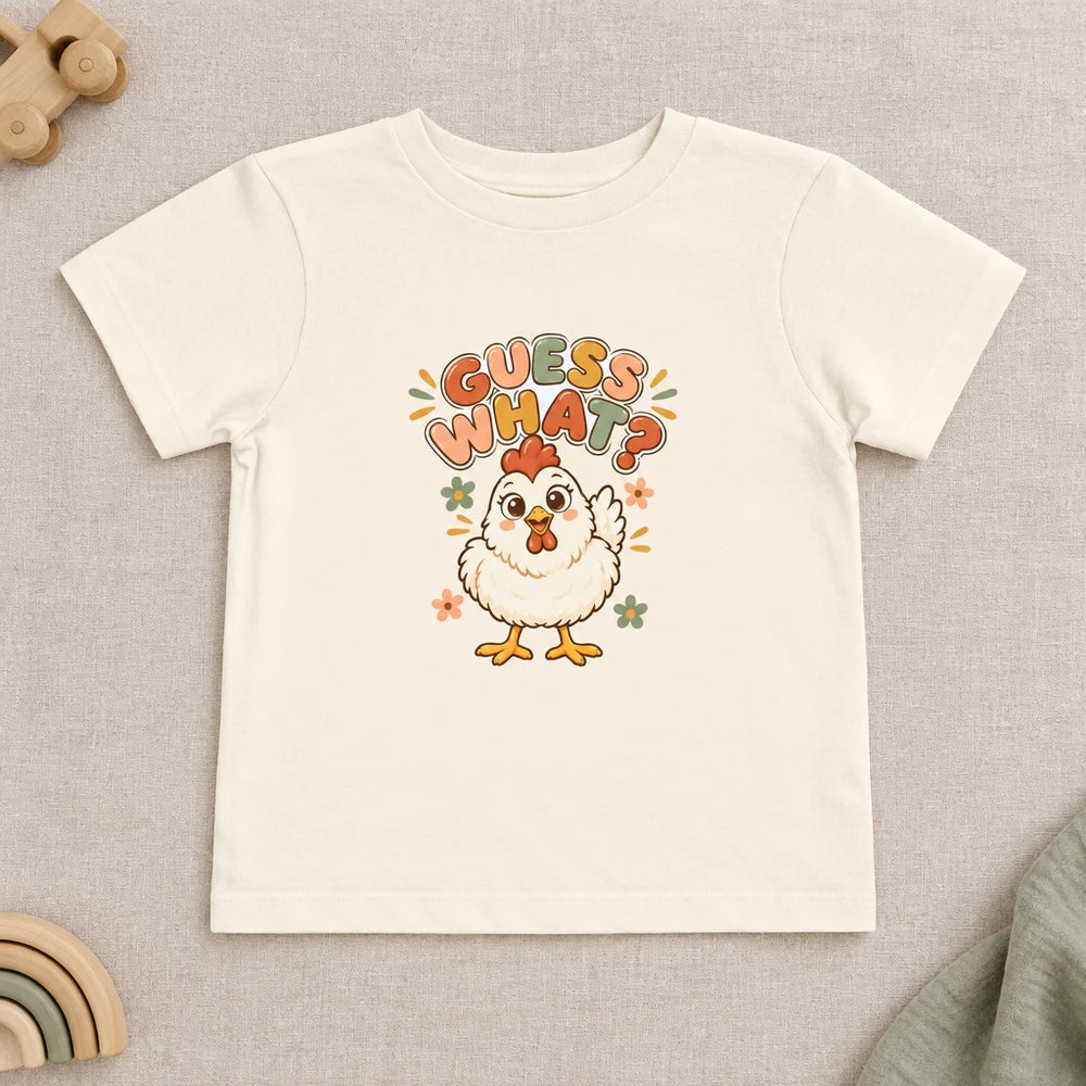 Toddler 'Guess What' Chick Graphic Tee