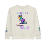 Princess Dino Toddler Sweatshirt