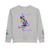 Princess Dino Toddler Sweatshirt