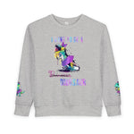 Princess Dino Toddler Sweatshirt