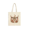 Boho Skull Canvas Tote
