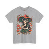 Mushroom Girl Cotton T-Shirt