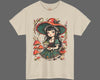 Mushroom Girl Cotton T-Shirt
