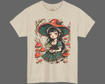 Mushroom Girl Cotton T-Shirt