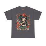 Mushroom Girl Cotton T-Shirt
