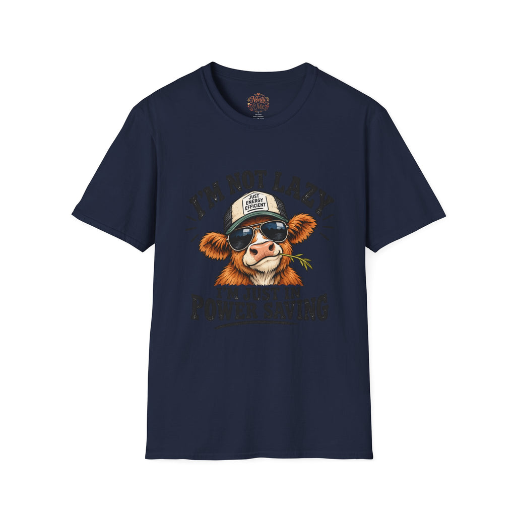 Funny 'Im Not Lazy' Softstyle T-Shirt