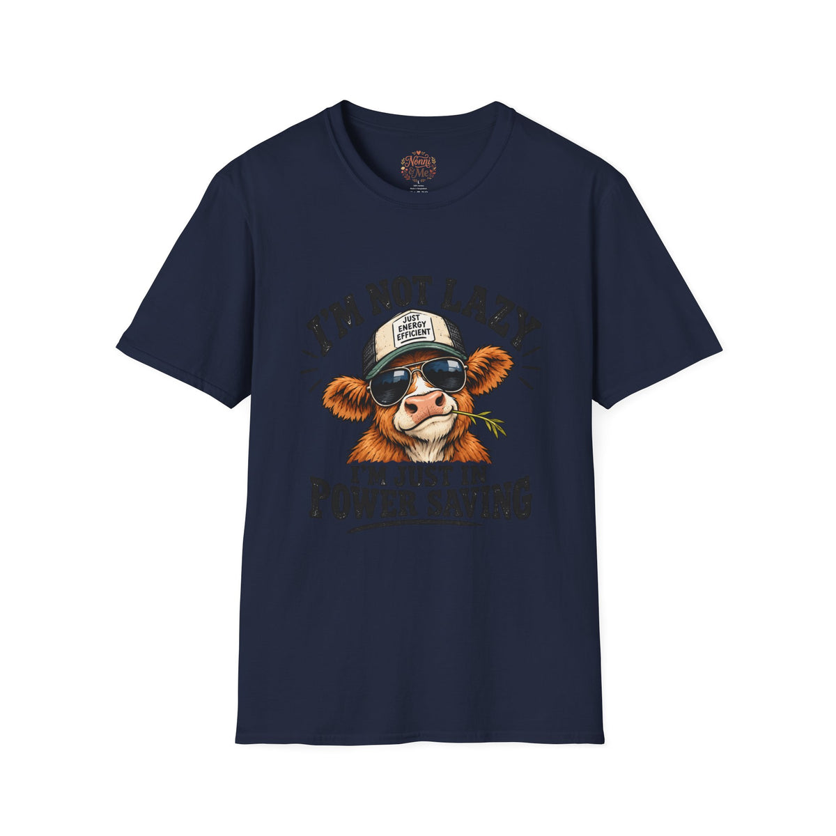 Funny 'Im Not Lazy' Softstyle T-Shirt