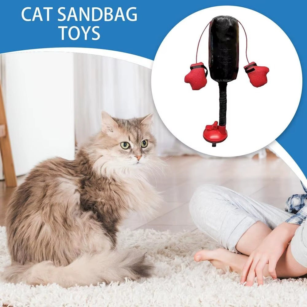 Portable Cat Punching Bag Toy