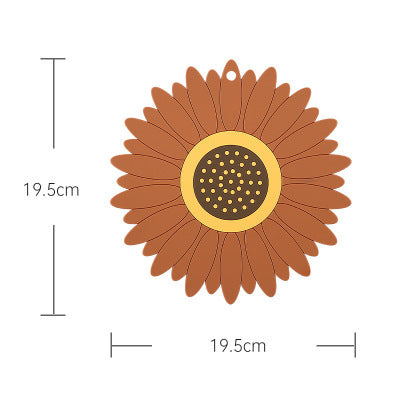 Creative Sunflower Potholder for Household Use