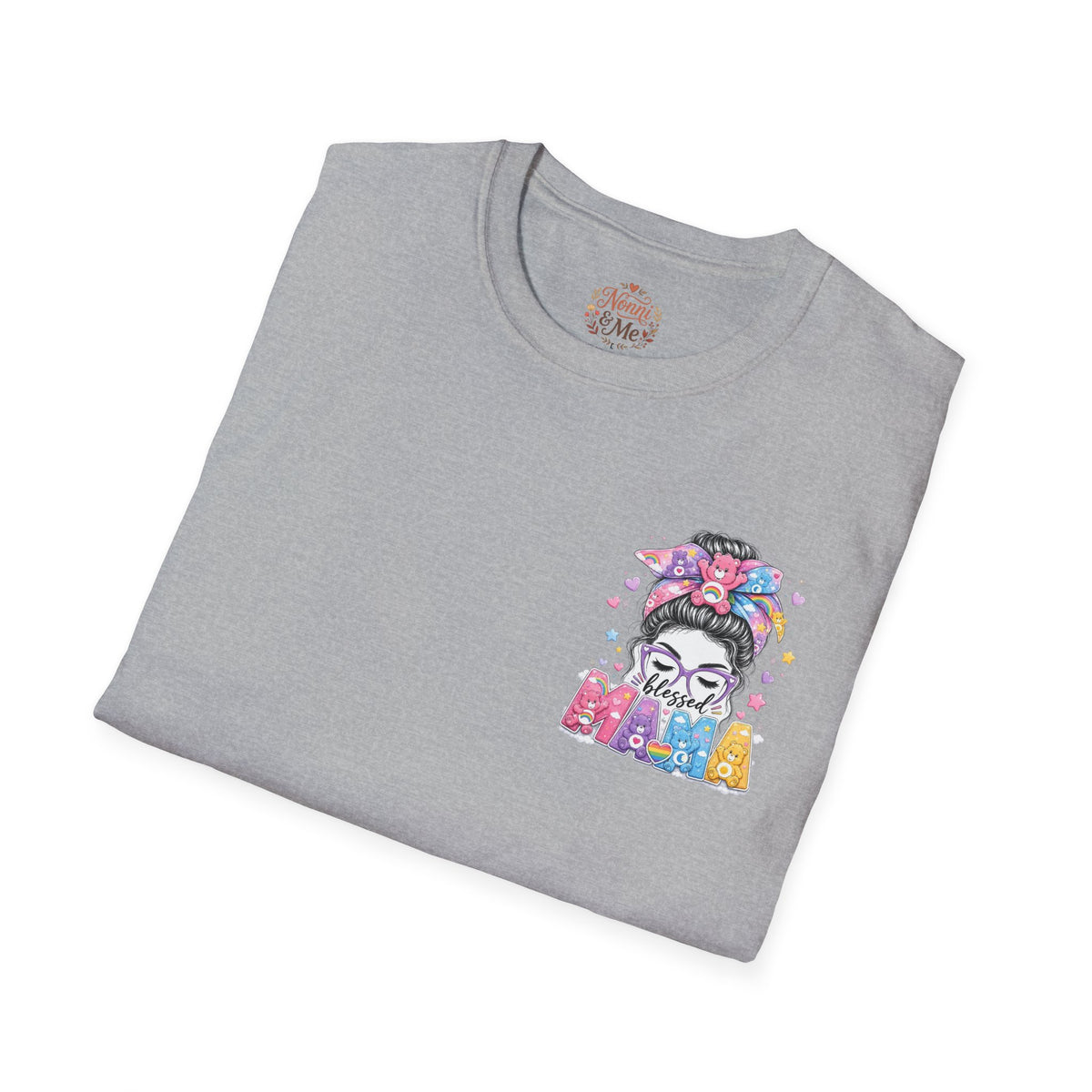 “Care Bears” Blessed Mama Softstyle T-Shirt
