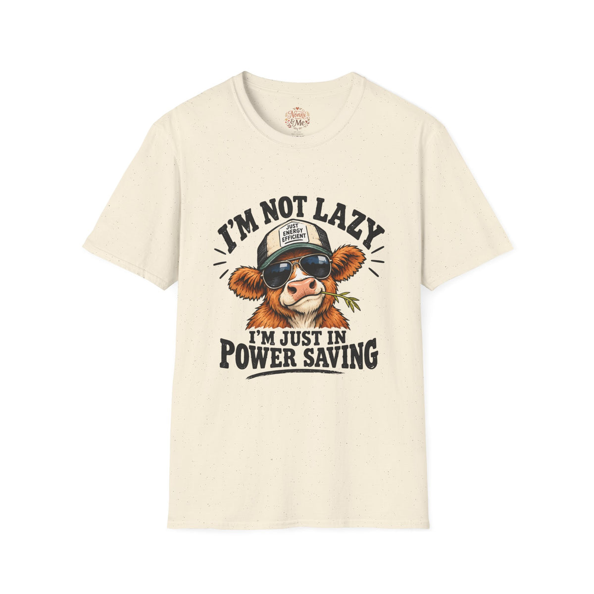 Funny 'Im Not Lazy' Softstyle T-Shirt