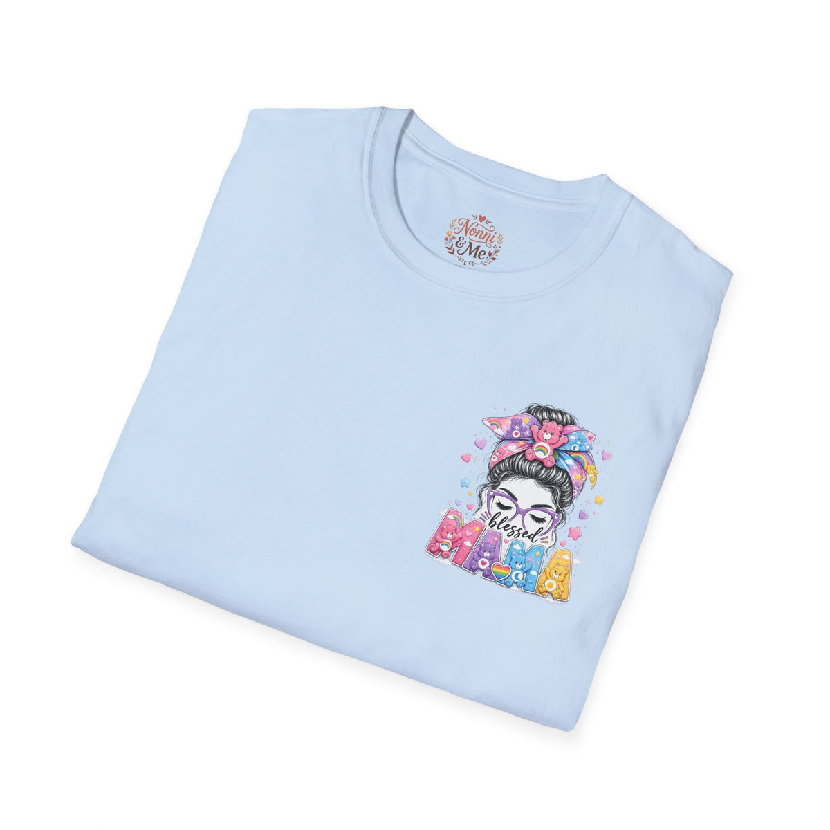 “Care Bears” Blessed Mama Softstyle T-Shirt