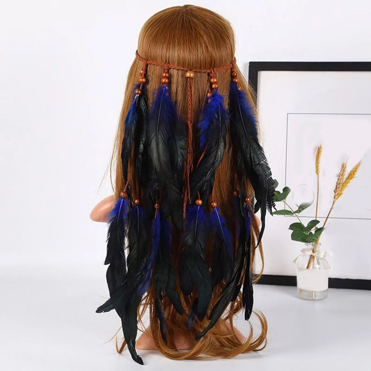 Boho Feather Headband