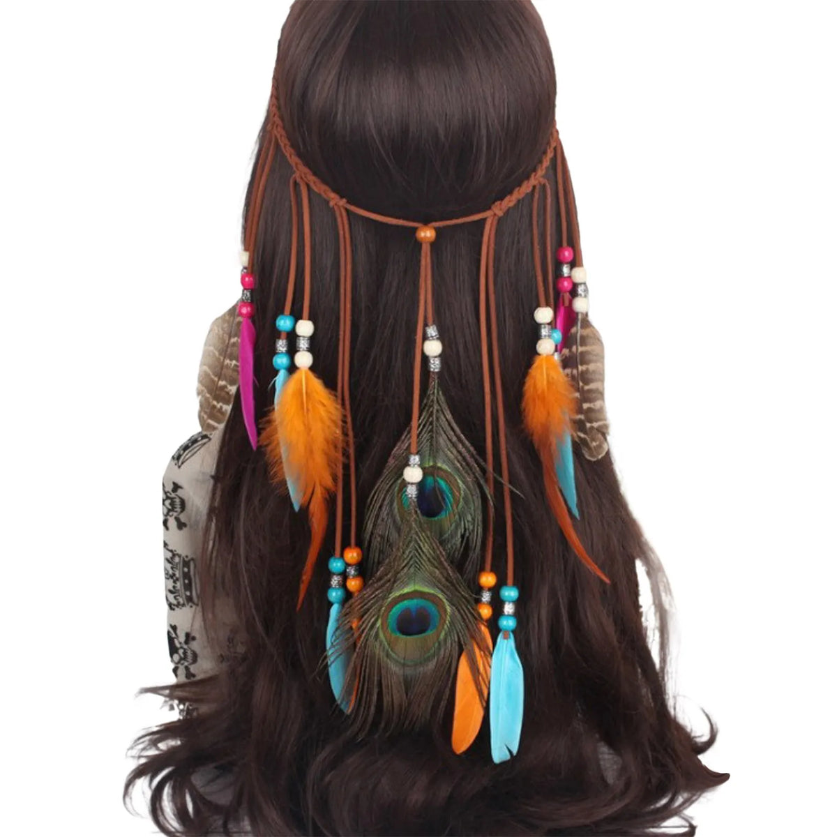Boho Feather Headband