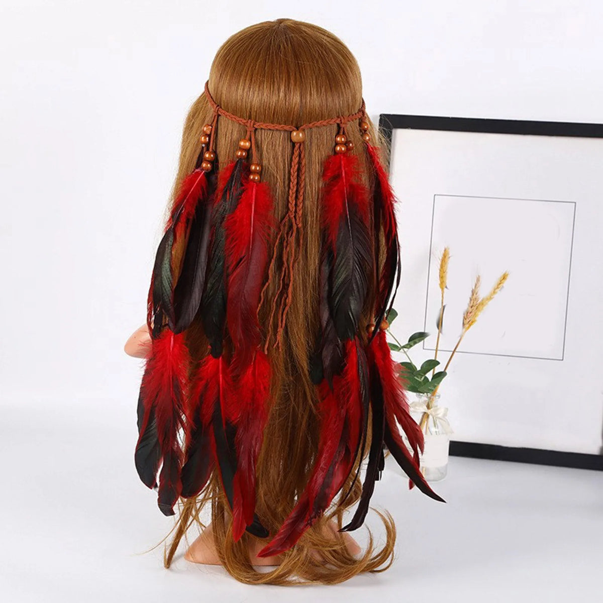 Boho Feather Headband