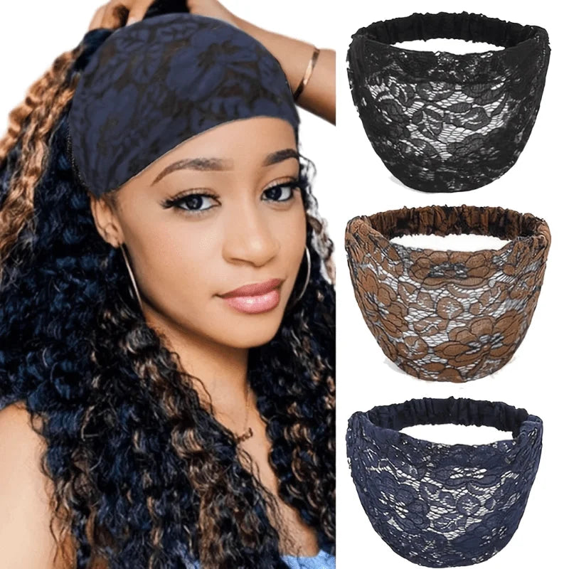Head Scarfs Stretch Cloth Hair Bands for Women