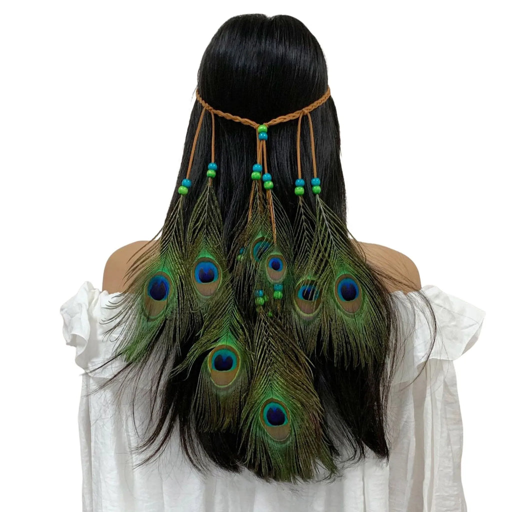 Boho Feather Headband
