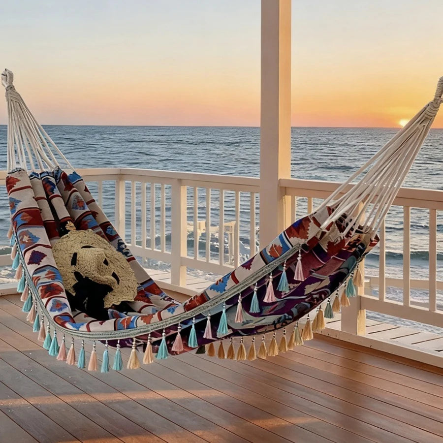 Boho Double Hammock