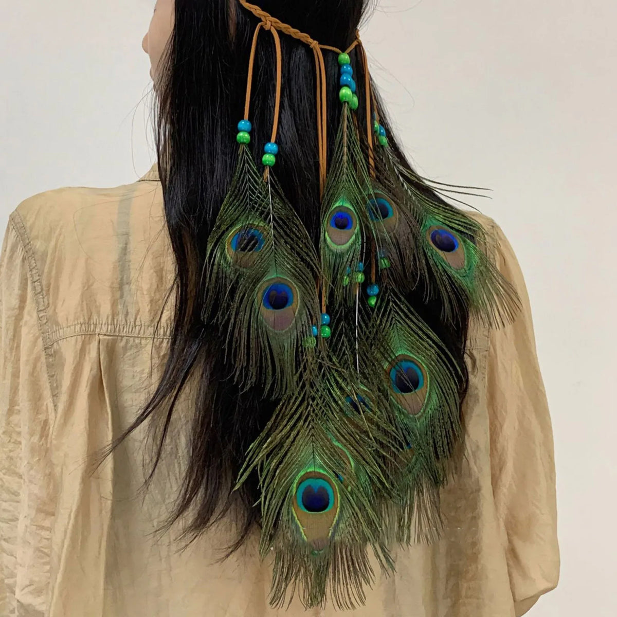 Boho Feather Headband