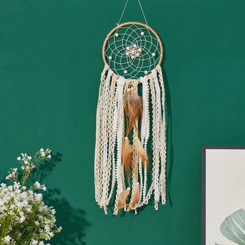 Moon & Sun Dreamcatcher Wall Hanging Set (5pcs)
