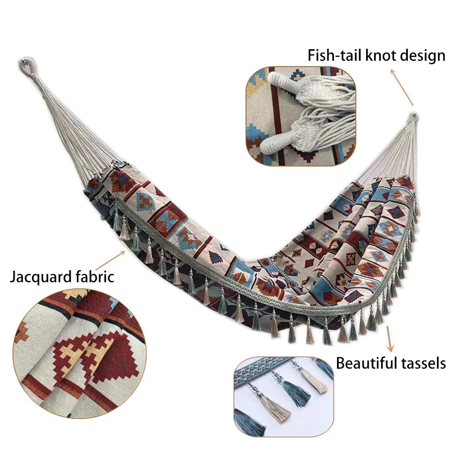 Boho Double Hammock