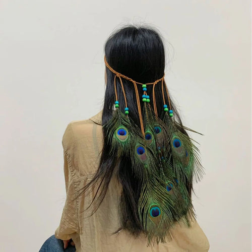 Boho Feather Headband