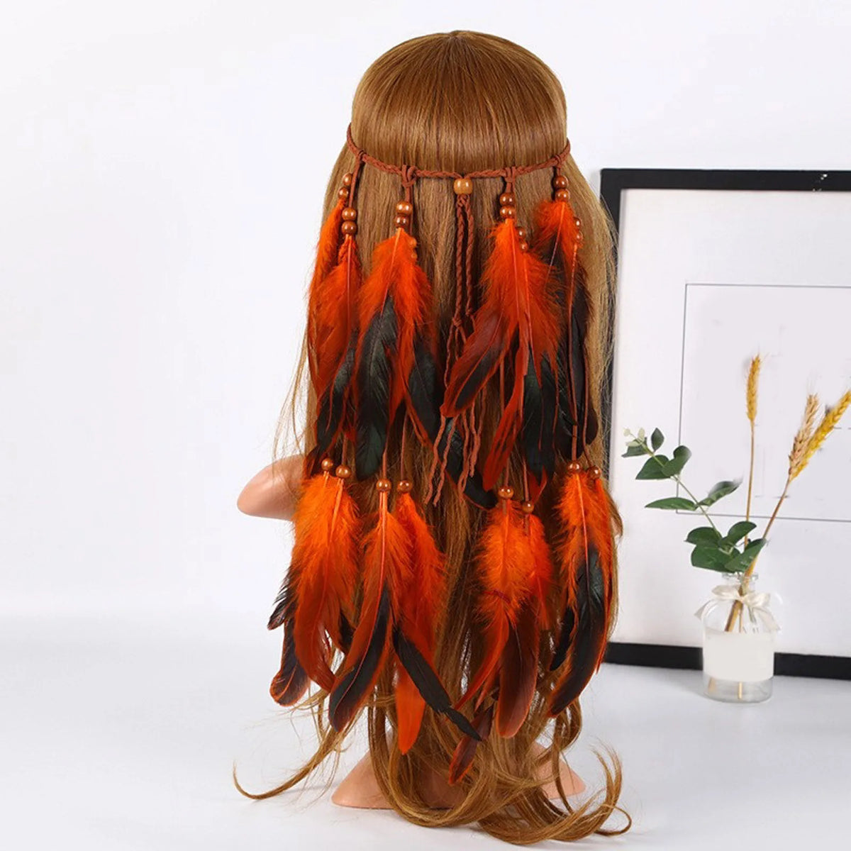 Boho Feather Headband