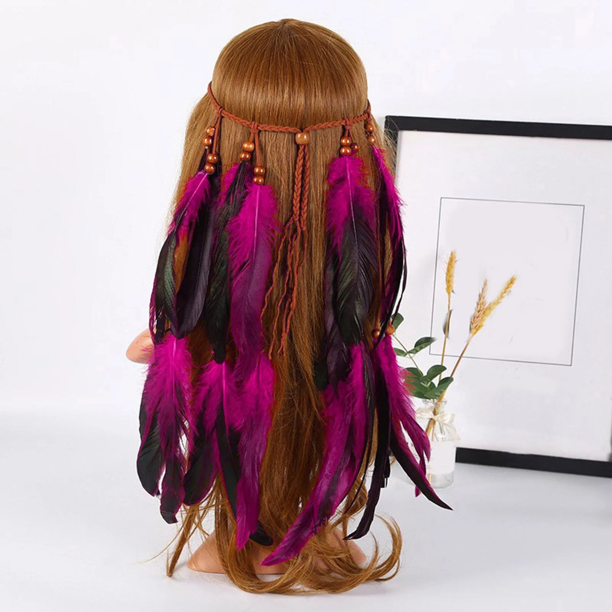 Boho Feather Headband