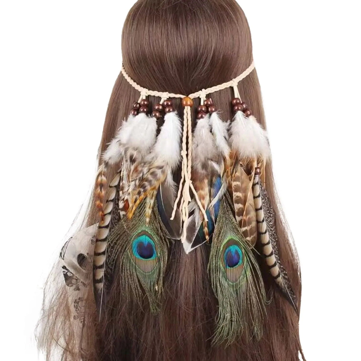 Boho Feather Headband