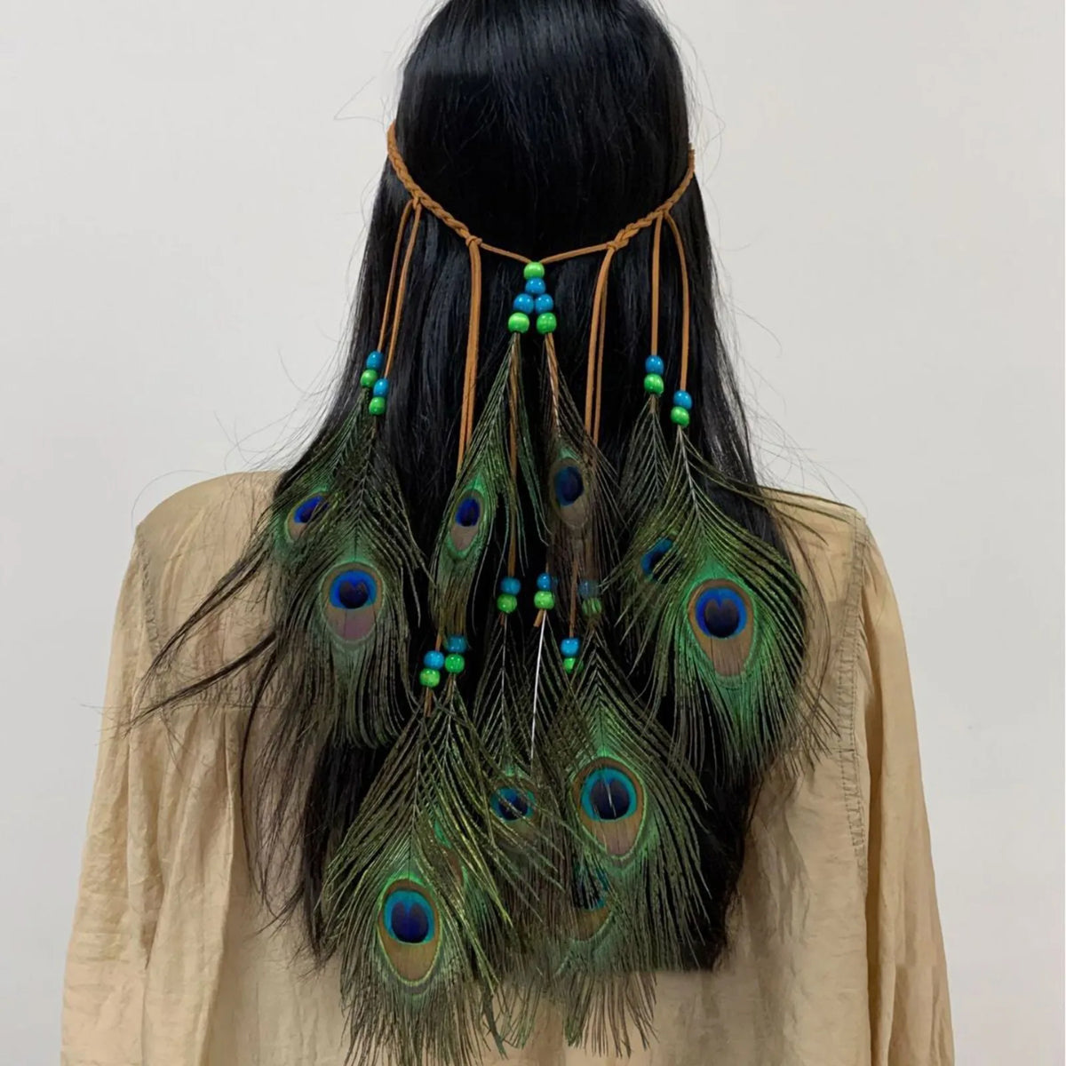 Boho Feather Headband