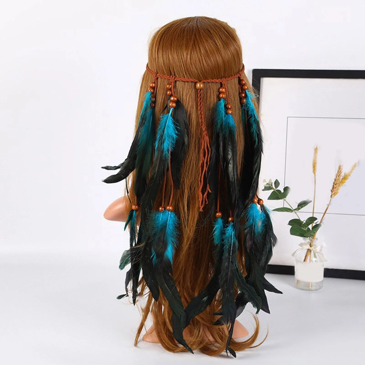 Boho Feather Headband