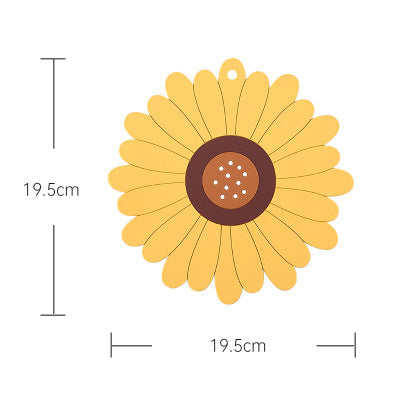 Creative Sunflower Potholder for Household Use
