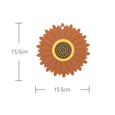 Creative Sunflower Potholder for Household Use