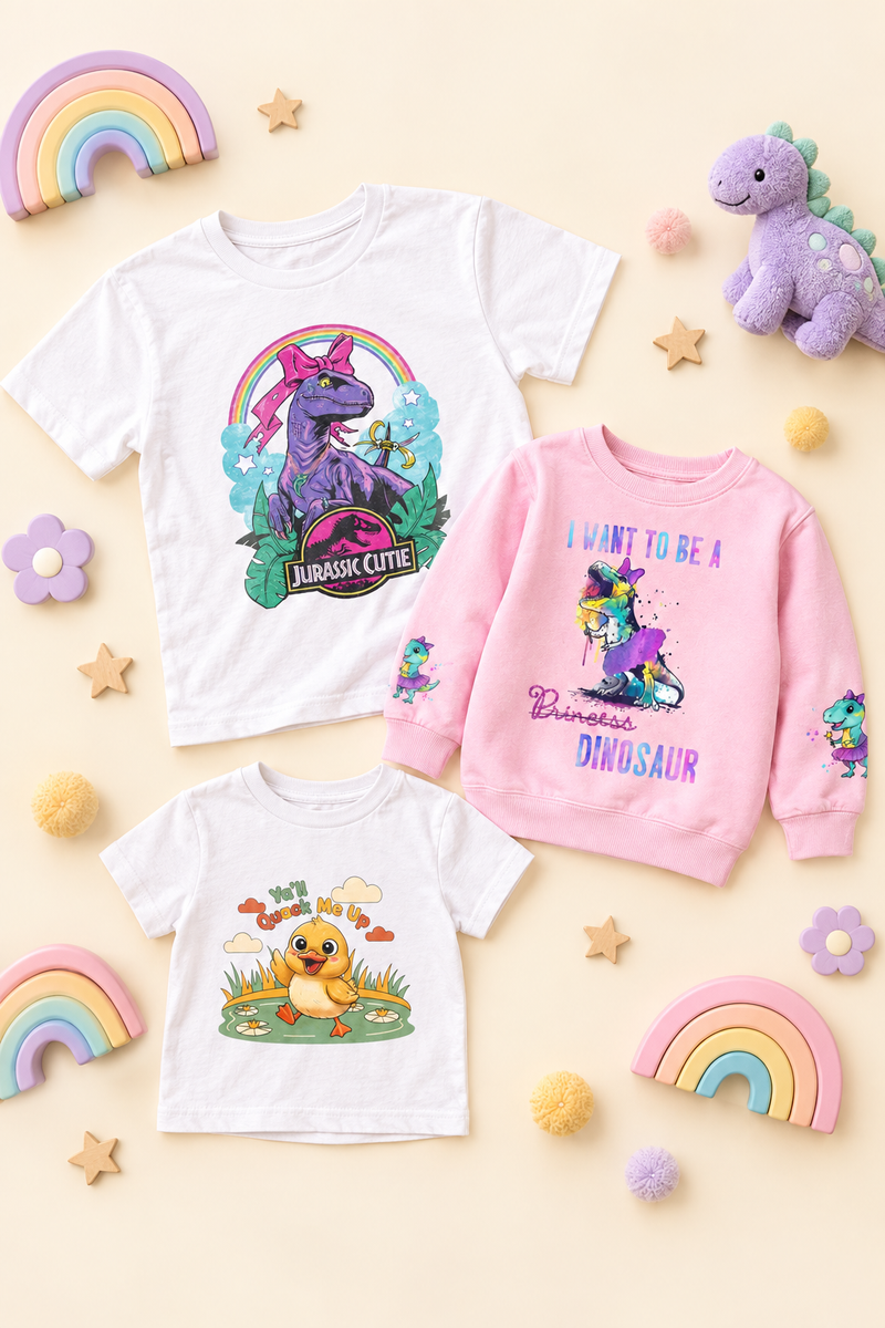 Kids shirts social media ad