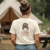 Camping Hair Dont Care Graphic Tee