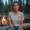 Camping Hair Dont Care Graphic Tee