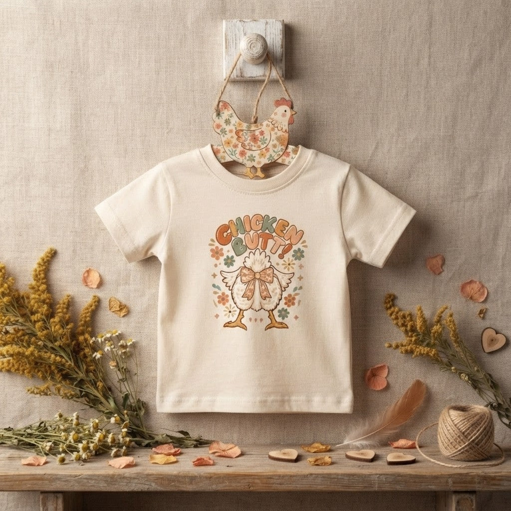 Toddler 'Guess What' Chick Graphic Tee
