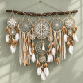 Refined boho wall hanging product photo